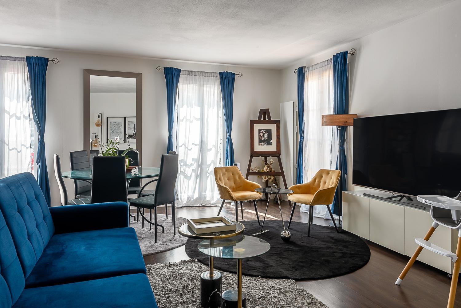 Apartment Sunny 3 Bedroomed Toscane Serris Luaran gambar